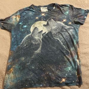 GALAXY WOLF TEE